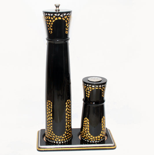 Black and Gold Mill Set