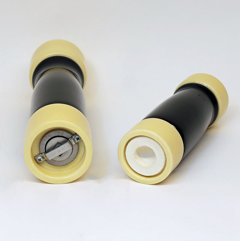Ebony and Ivory* Peppermill Set