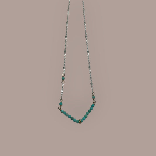 Turquoise Arch Necklace