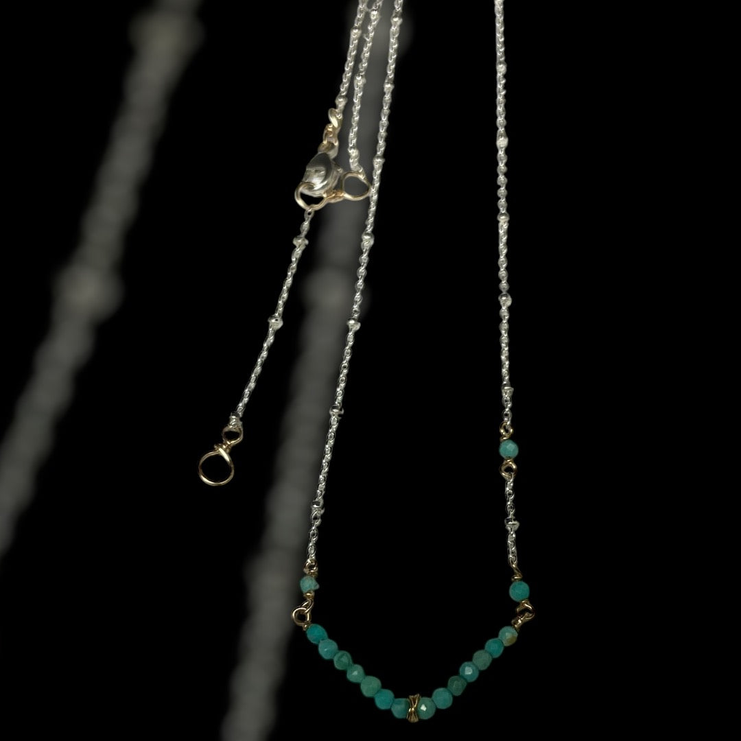 Turquoise Arch Necklace