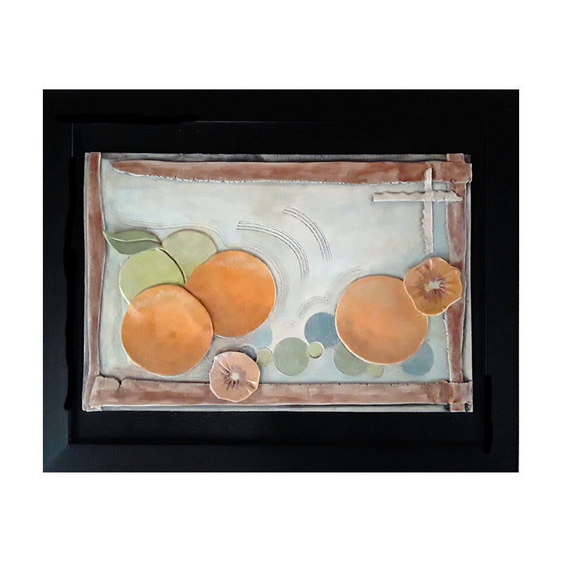 Oranges and a Green Apple