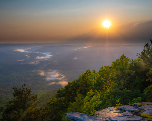 Soft Sunset at Bear Hill Preserve