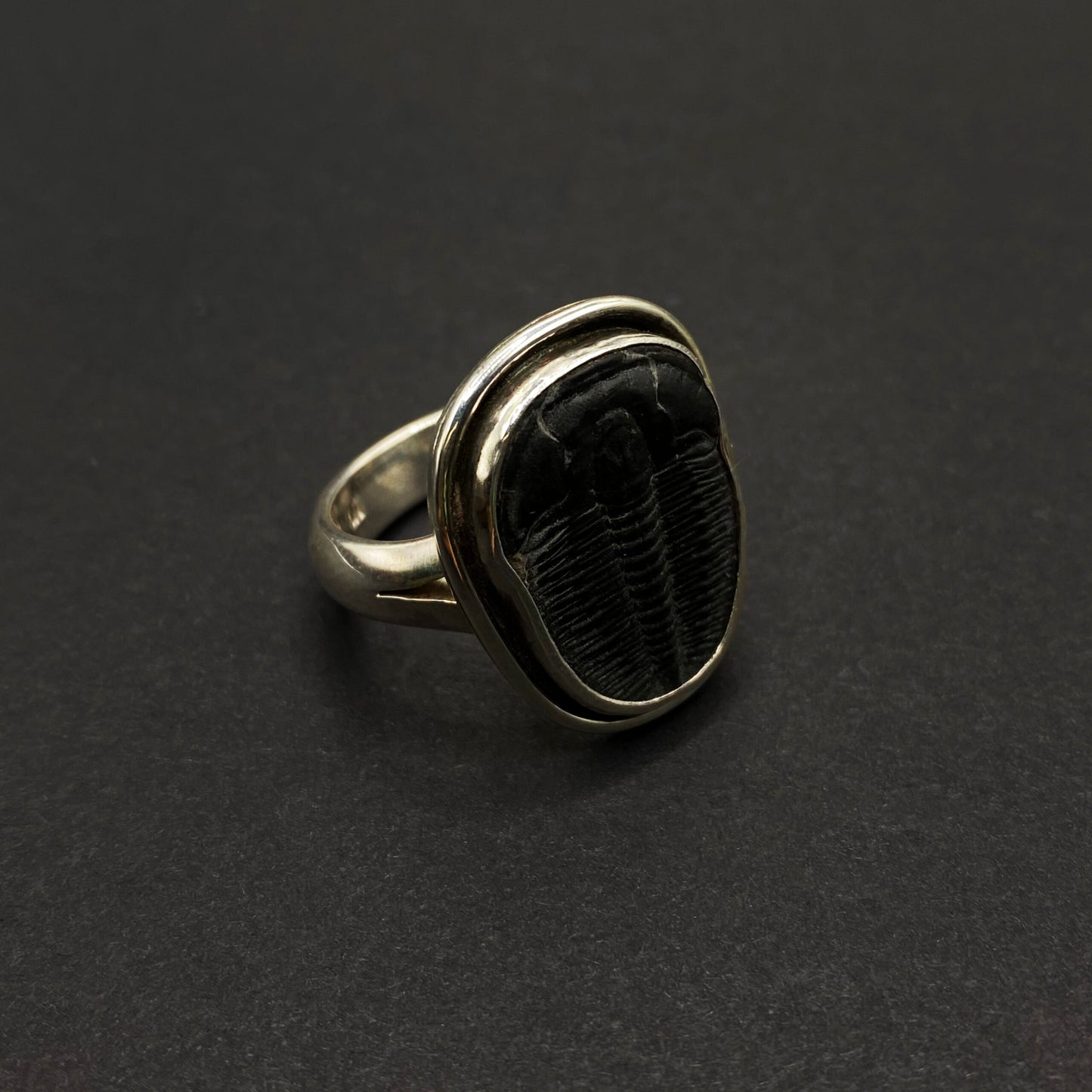 Sterling Silver Trilobite Ring