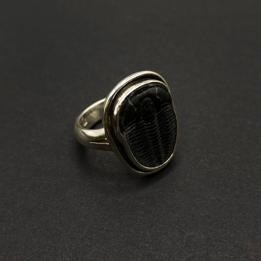 Sterling Silver Trilobite Ring