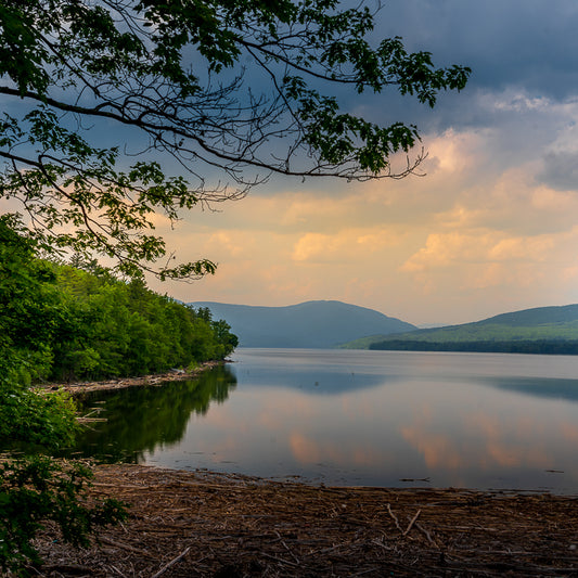 Ashokan Reservoir, Shokan, NY (Bishop Falls, NY is UNDER the reservoir!)