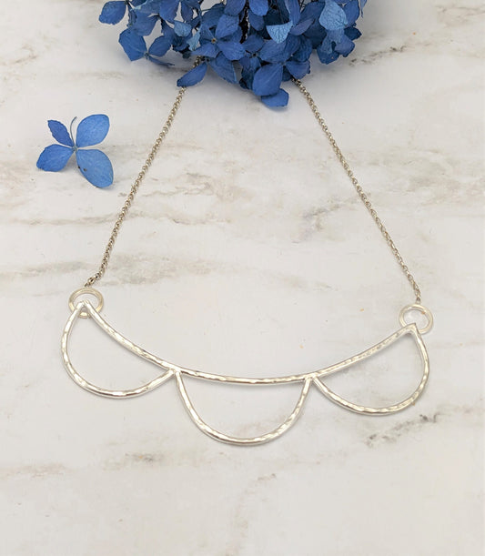 Triple Half Circle Necklace