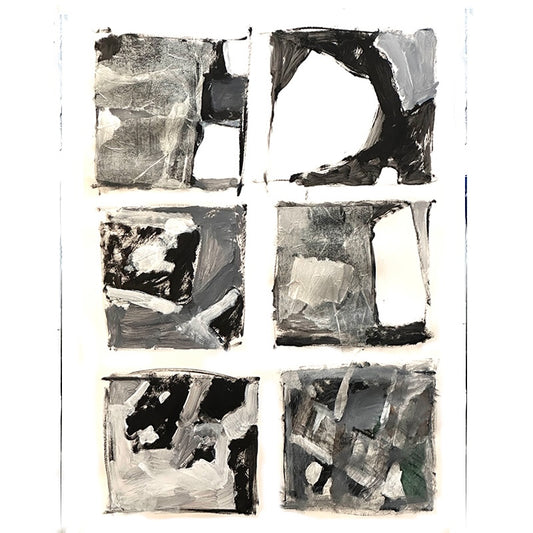 Collage Study in Gray #6