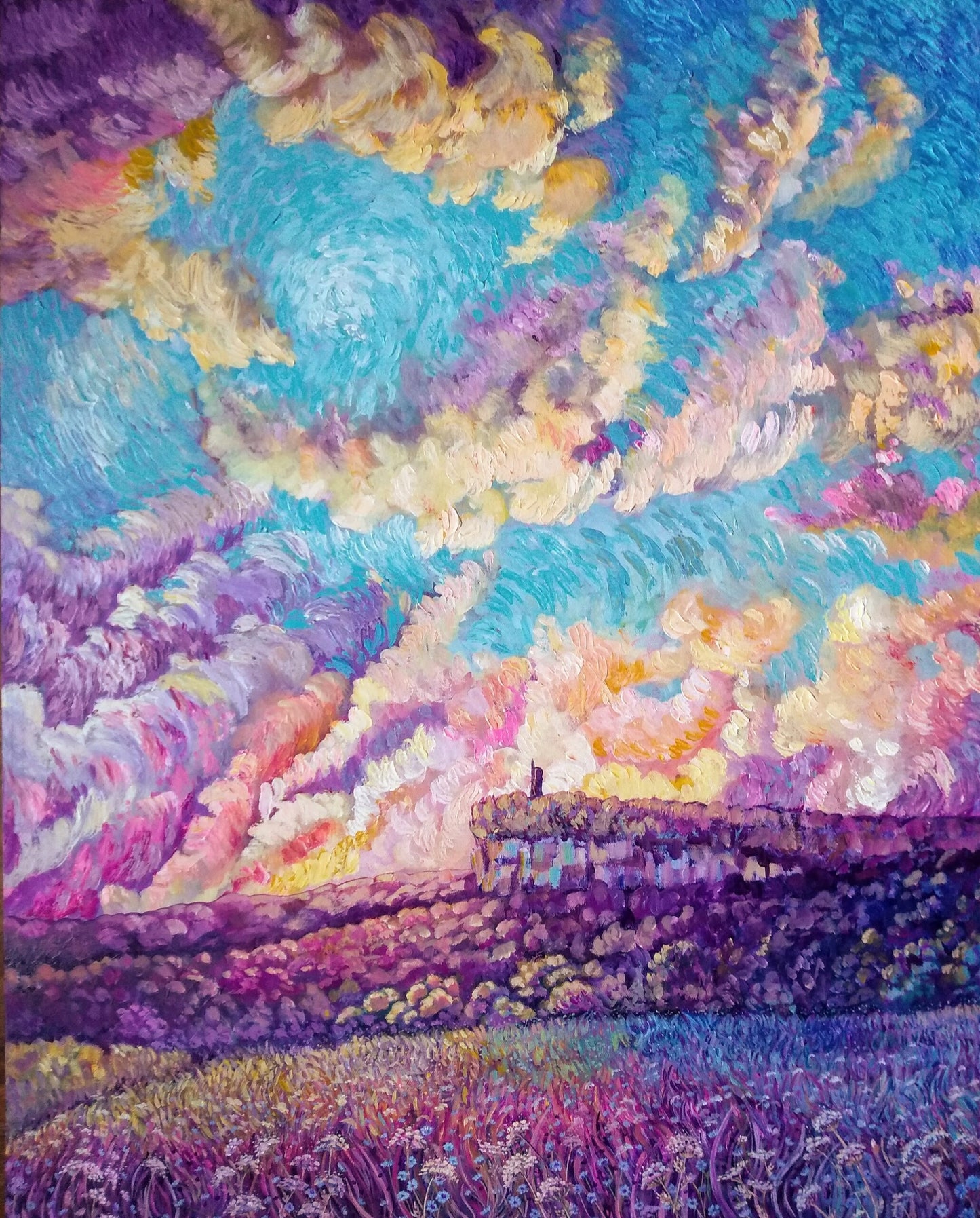 Sunset Over the Ridge