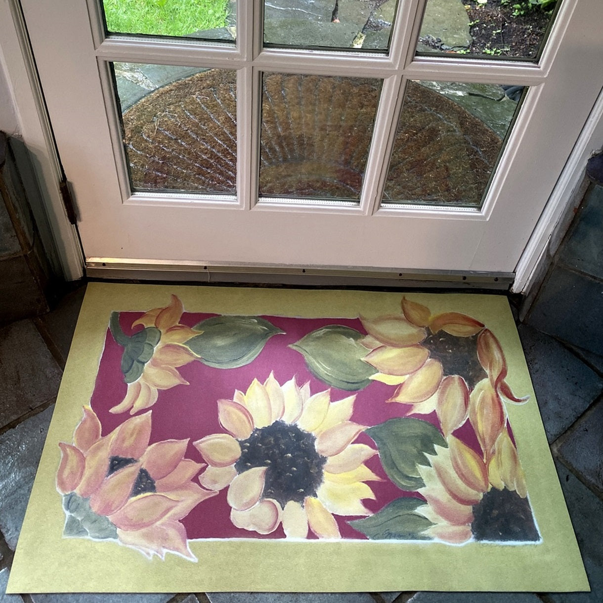 Sunflower Floor Mat