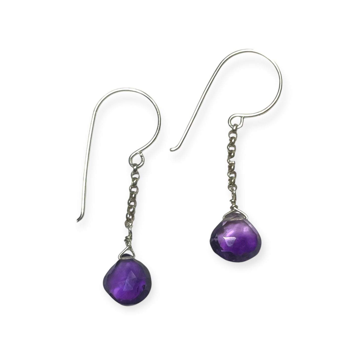 Amethyst Drop Earrings