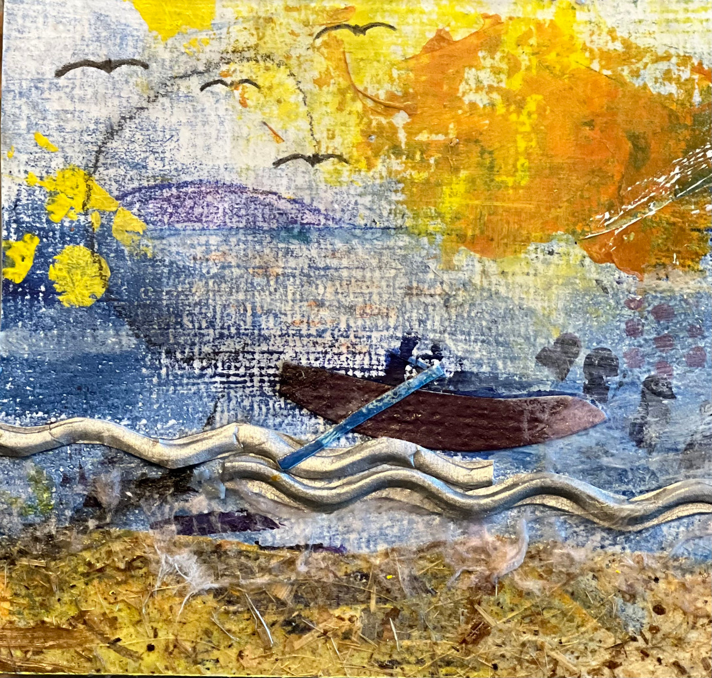 Rowing Into The Sunset