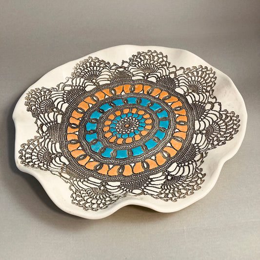 Porcelain Lace Plate