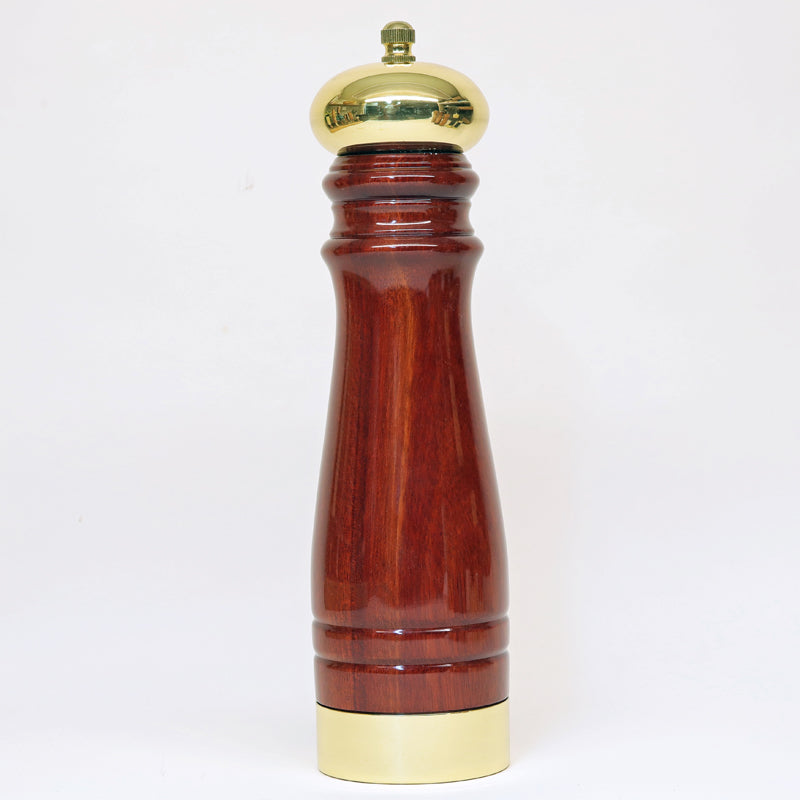 Red Heart and Brass Pepper Mill