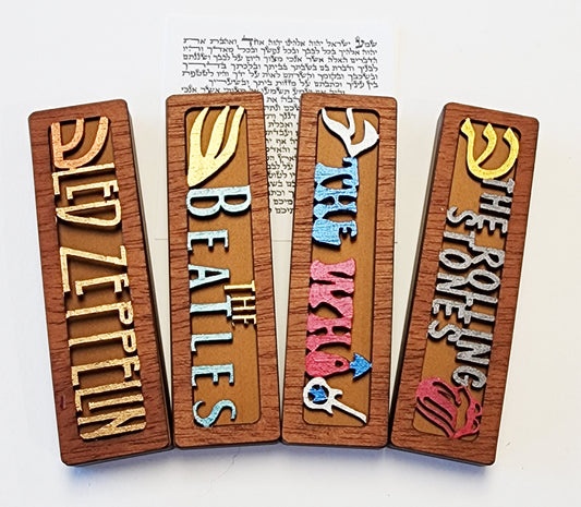 Various Rock Legends Mezuzot