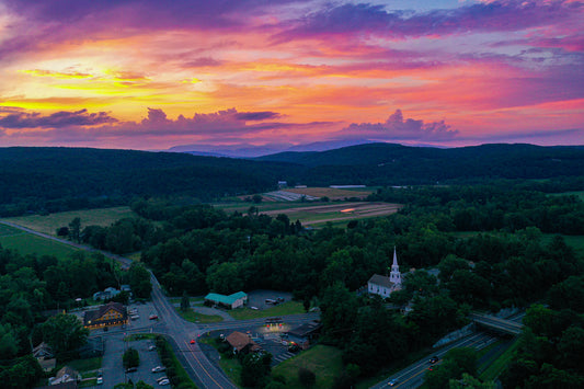 Magic over the Flats (Hurley, NY)