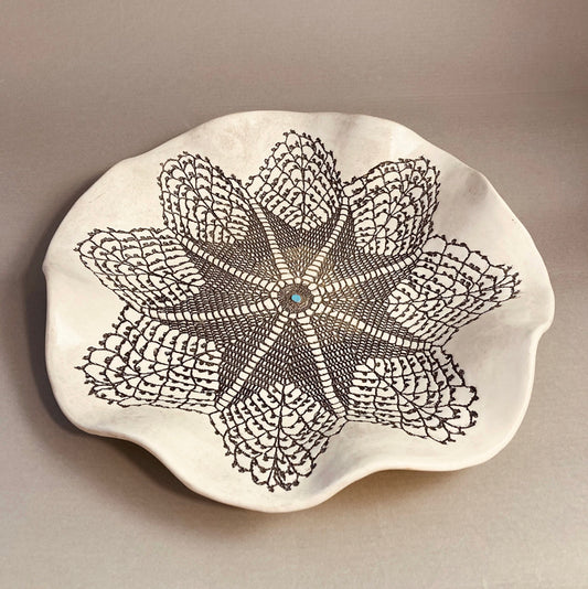 Porcelain Lace Plate