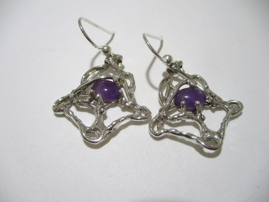 Amethyst Dangle Earrings