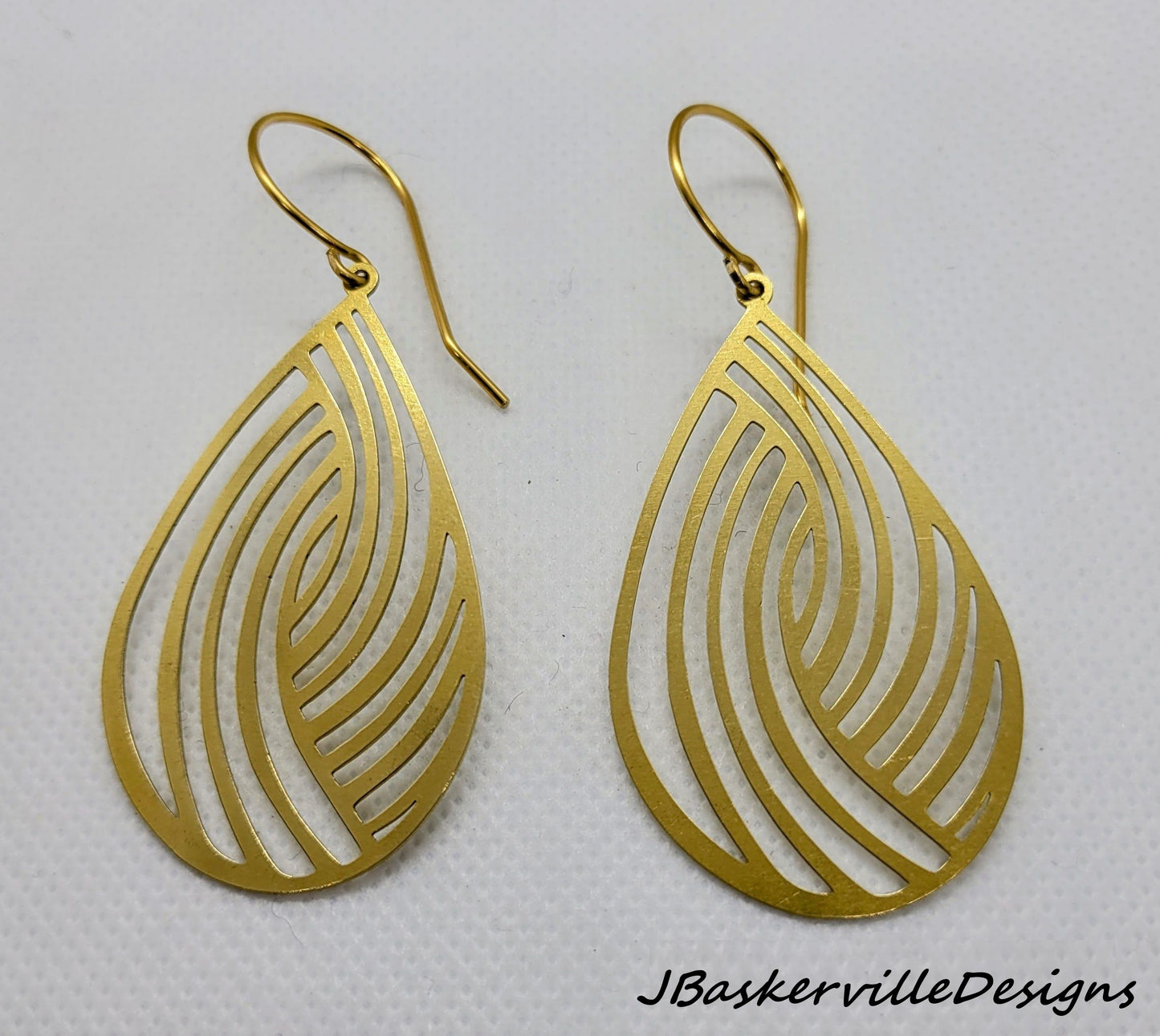 Brass Ear Dangles