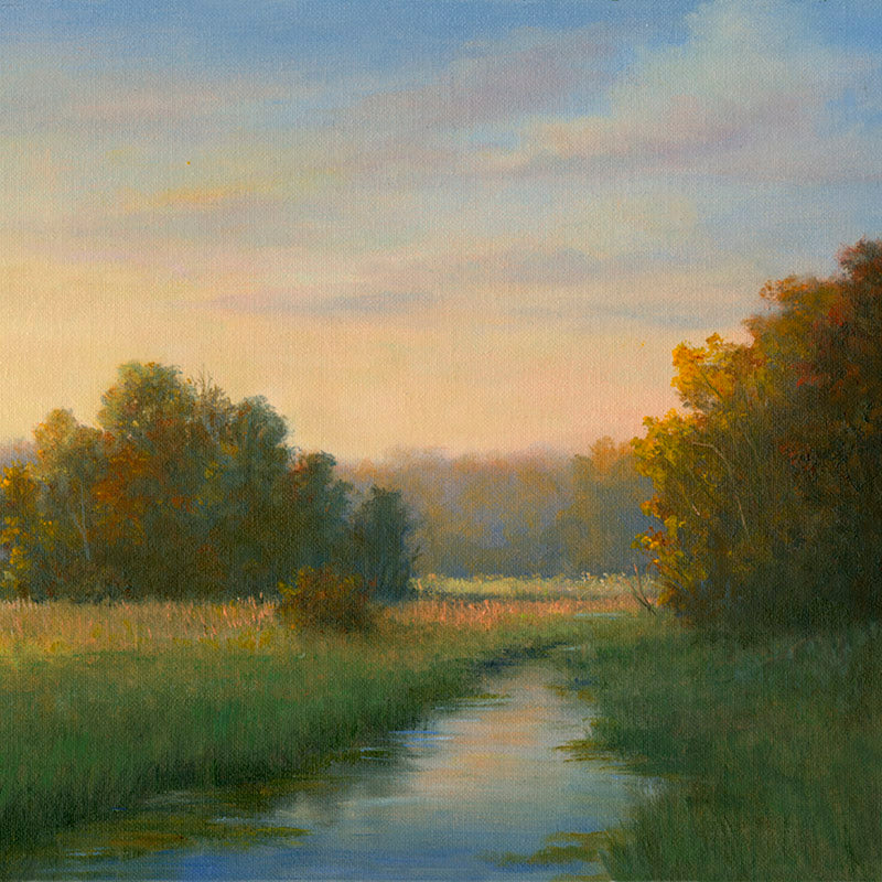 First Light, Autumn Marsh