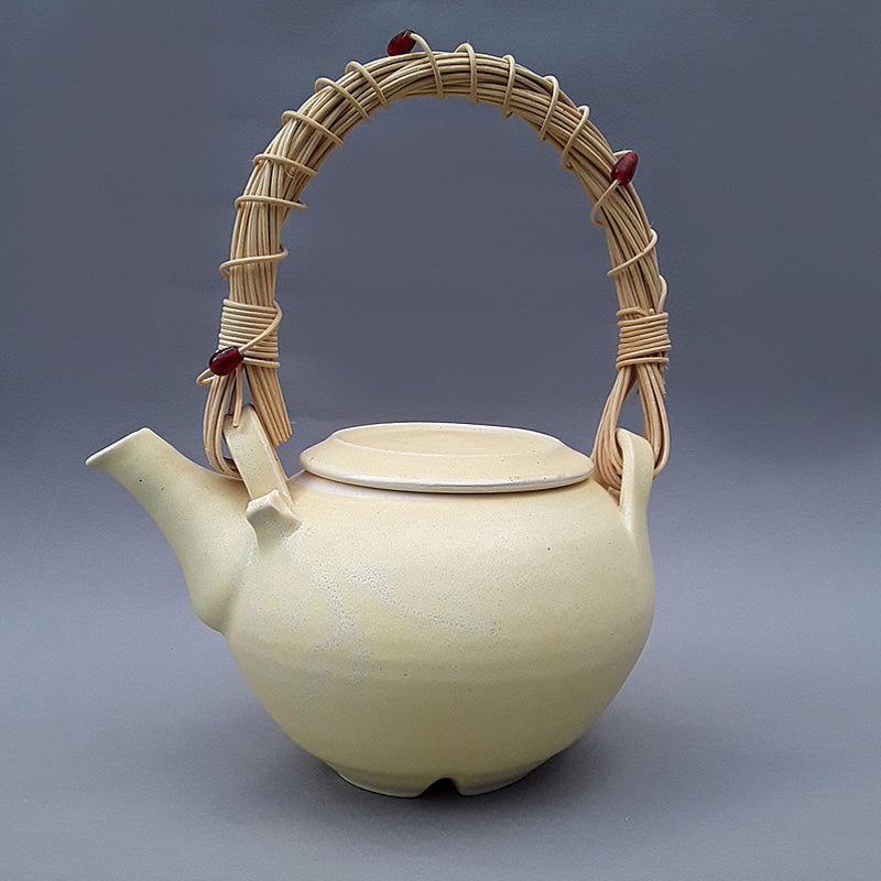 Ruby Handle Teapot