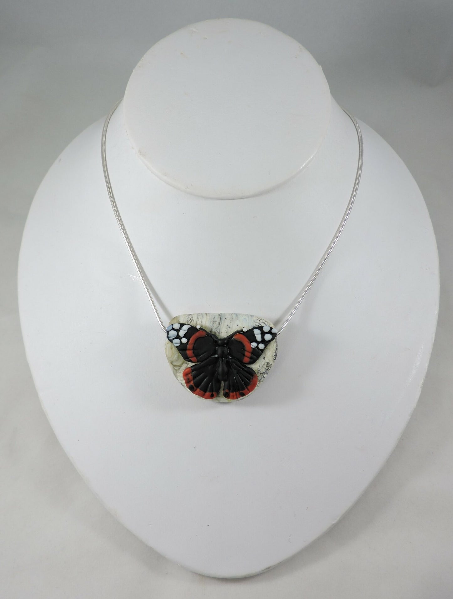 Red Admiral Butterfly Portrait