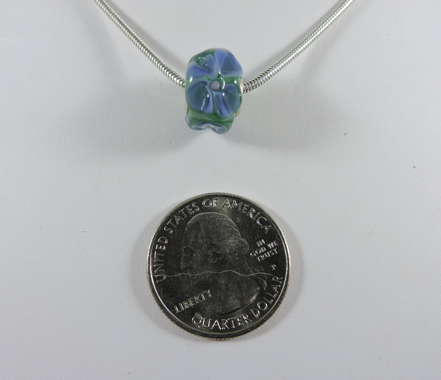 Tiny Hydrangea Necklace