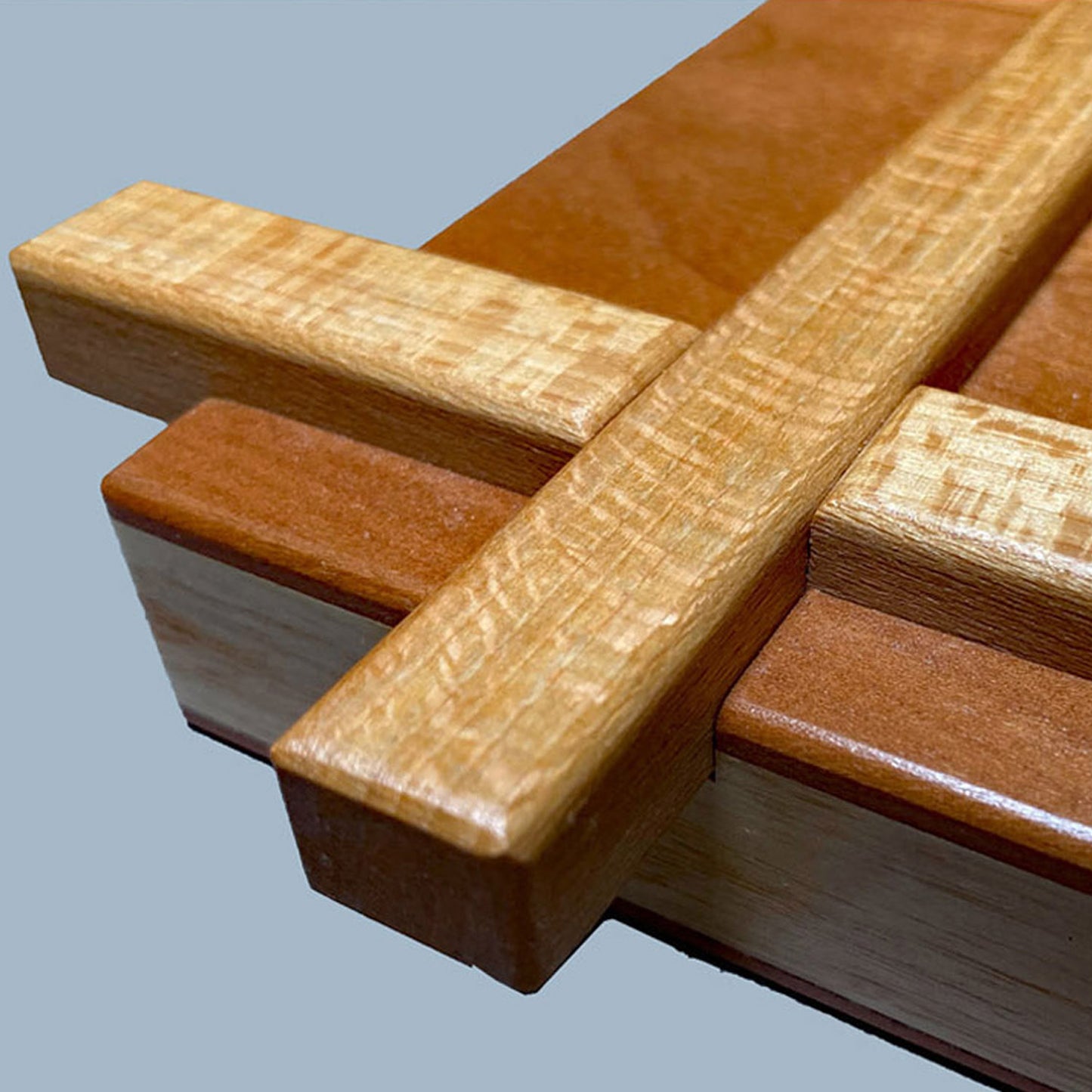 Cherry and Sycamore Wall Clock