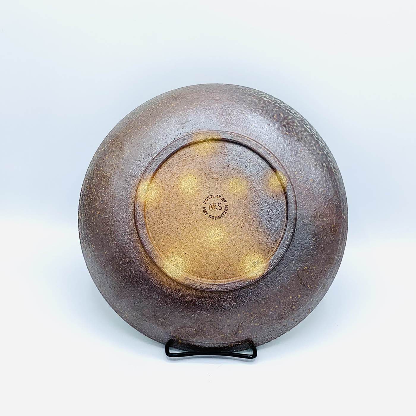 Mustard Ombré Salt Fired Bowl Platter