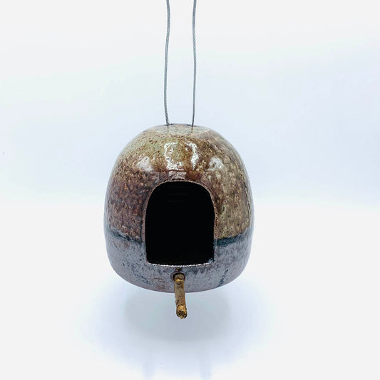 Salt Fired Bird House 18
