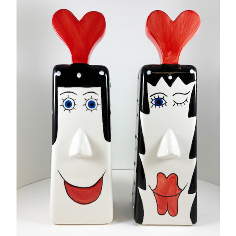 Happy Couple Candlesticks Pair