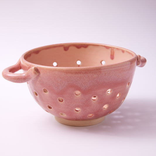 Small Berry Bowl in Summer Peach and Rhubarb Glaze