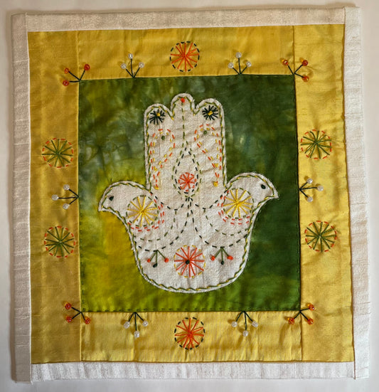 Yellow Hamsa