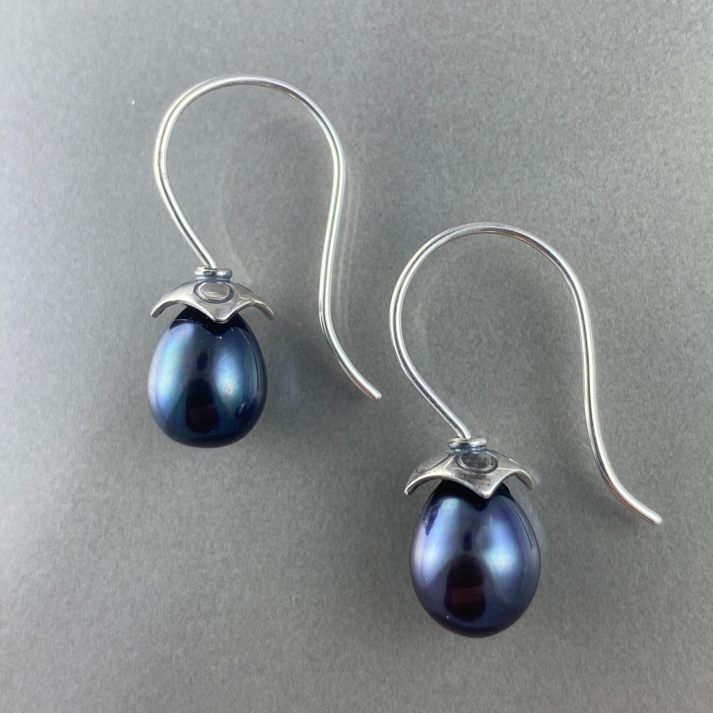 Eggplant Earrings