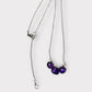 Amethyst Trio Necklace