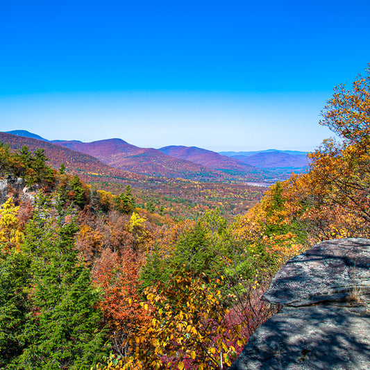 Catskill Autumn From Wagon Wheel Gap