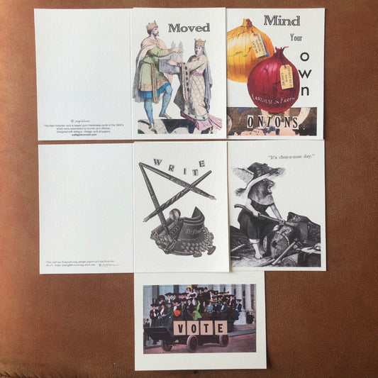 Greeting Cards: 5 Sassy Humorous Fun