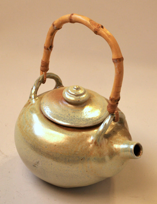 Iridescent Salt Fired Teapot