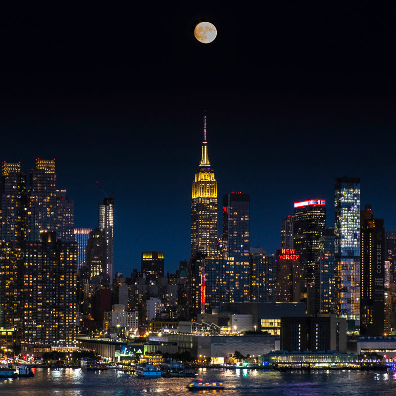 Full Moon Over Manhattan