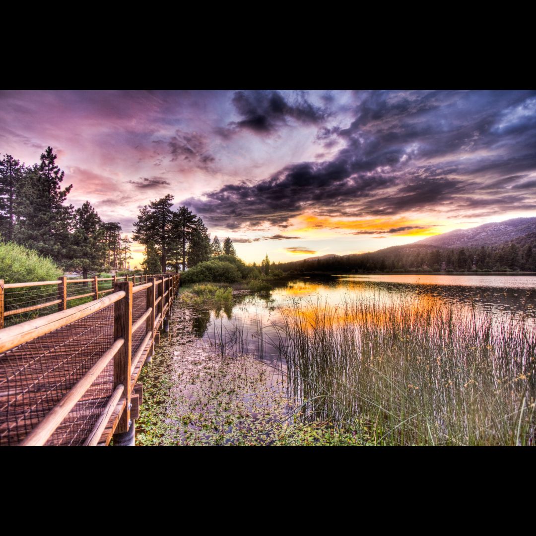 Big Bear Lake Sunset