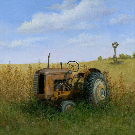 Put out to Pasture - Old Cockshutt Tractor