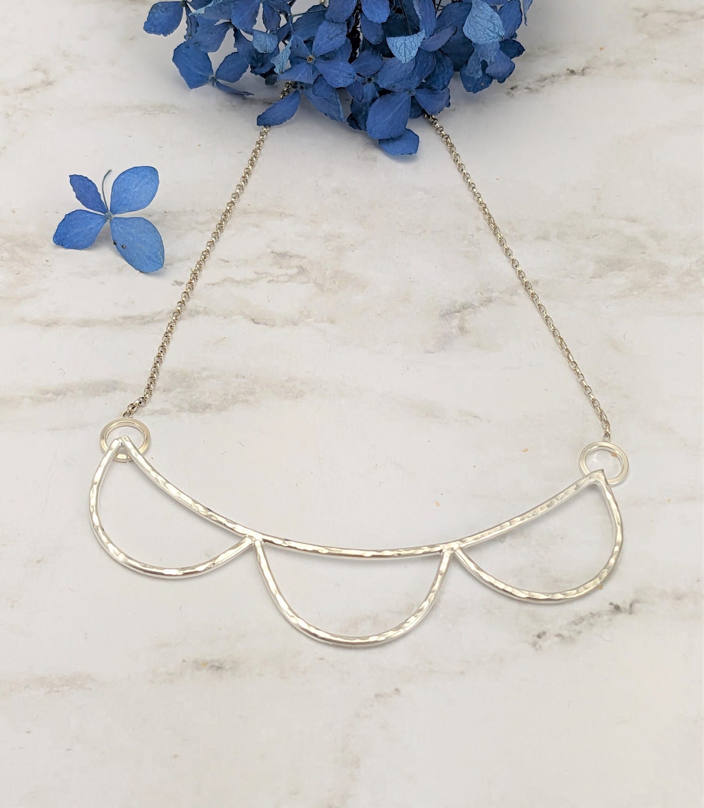 Triple Half Circle Necklace