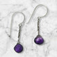 Amethyst Drop Earrings