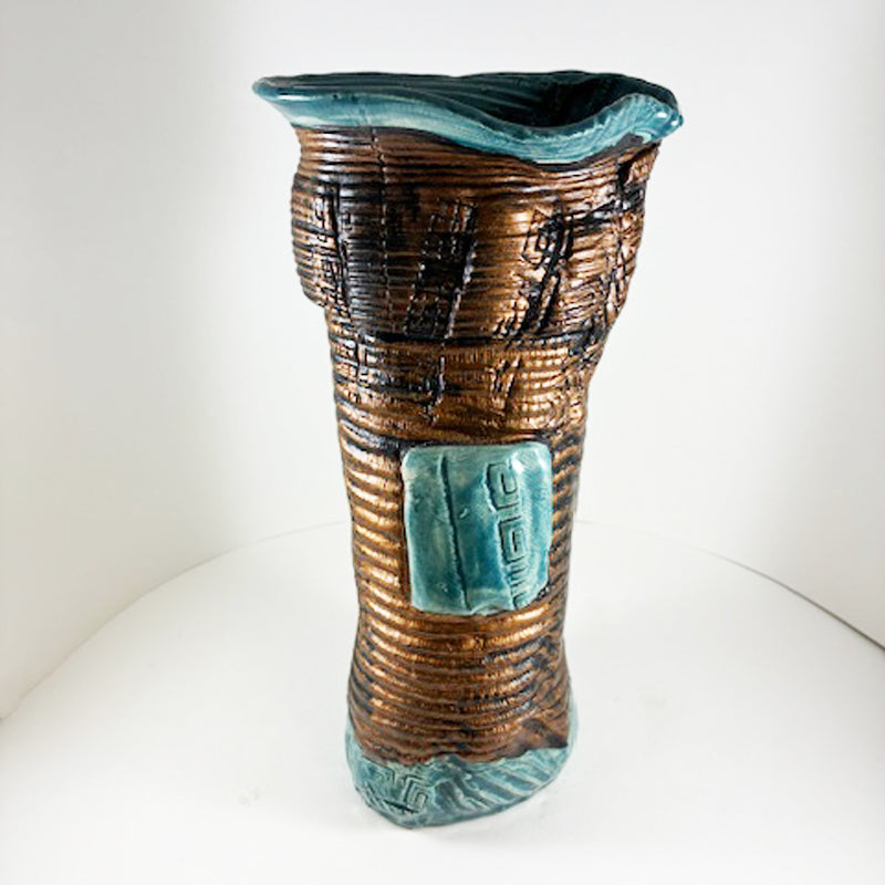 Bronze and Turquoise