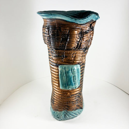 Bronze and Turquoise