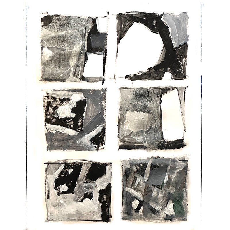 Collage Study in Gray #6