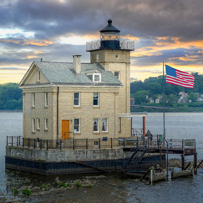 Kingston Rondout Lighthouse, Hudson River