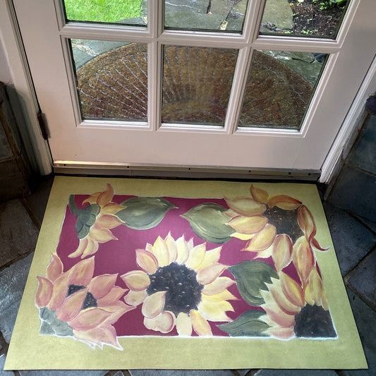 Sunflower Floor Mat
