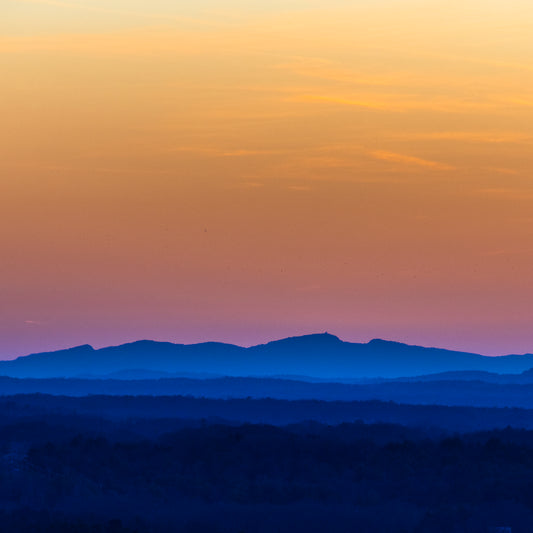 Mohonk View From Olana at Sunset