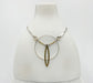 Retro Futurist statement necklace - 4831