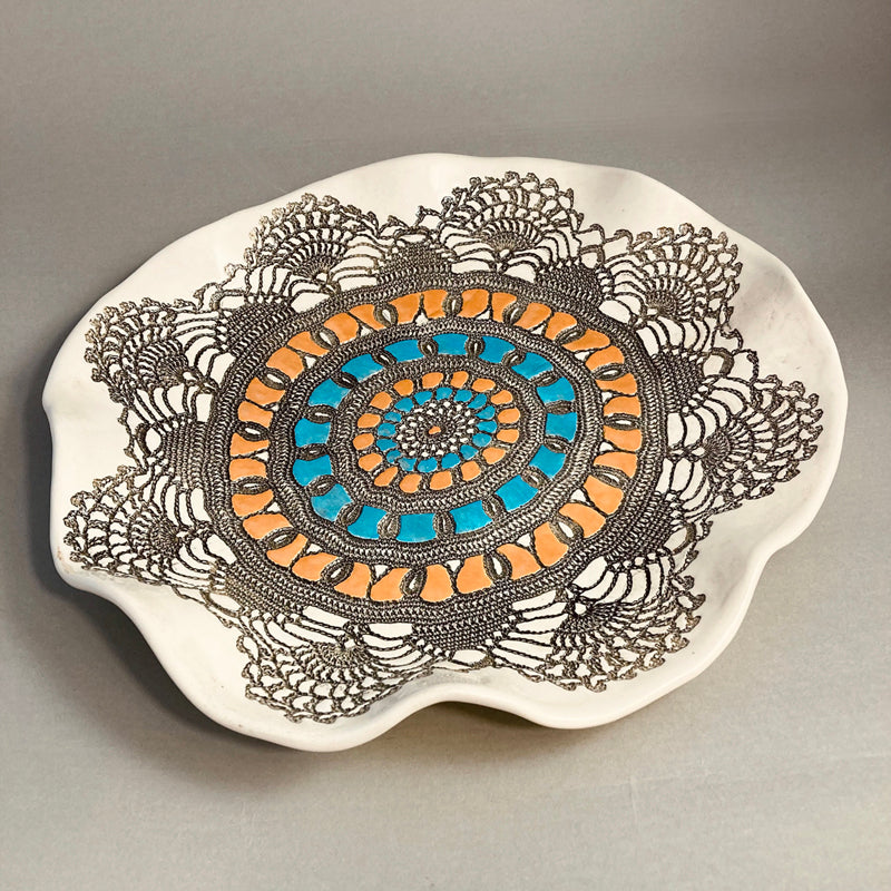 Porcelain Lace Plate